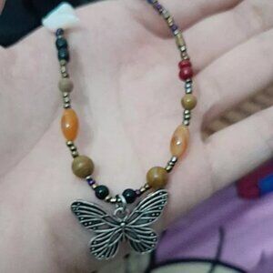Butterfly necklace for women